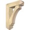 Ekena Millwork Imperial Arts and Crafts Rough Sawn Bracket w/ Offset Brace, Douglas Fir, 8"W x 28"D x 36"H BKT0806X28X36IMP03RDF - alternate 1